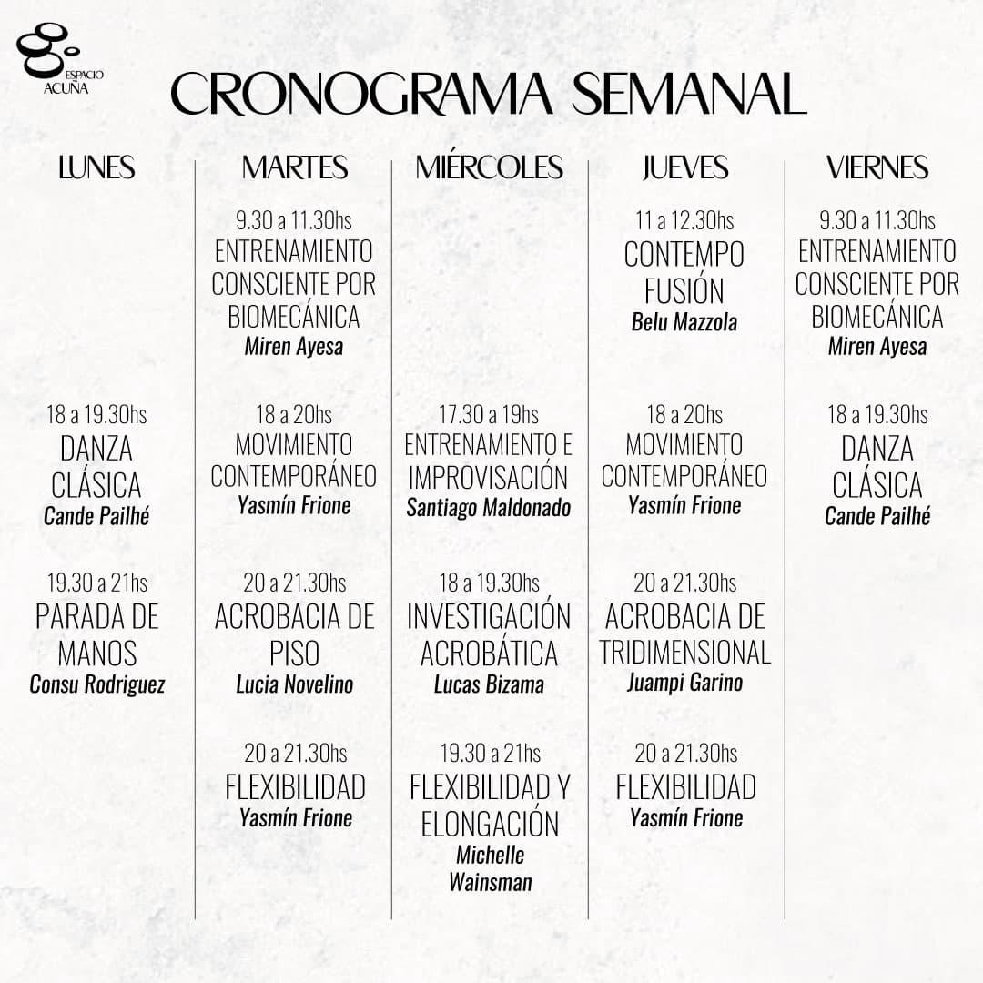 cronograma